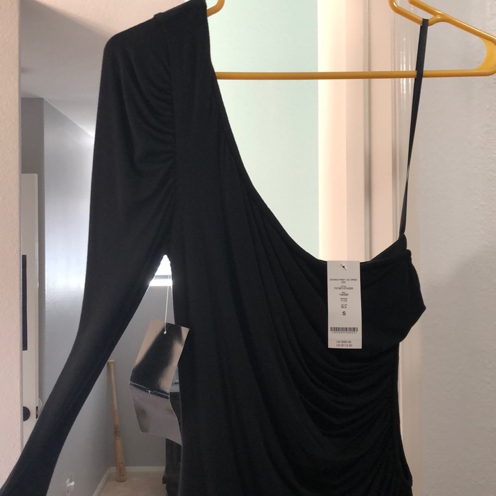 Black cocktail dress
